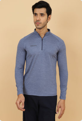 FULL SLV ZIP T-SHIRT